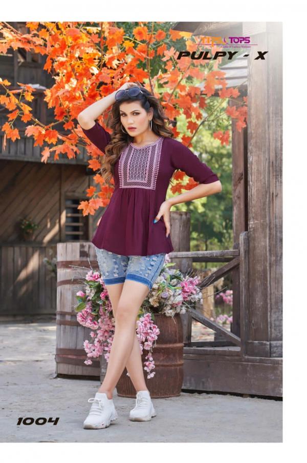 Tips And Tops Pulpy 10 Fancy Western Top Collection